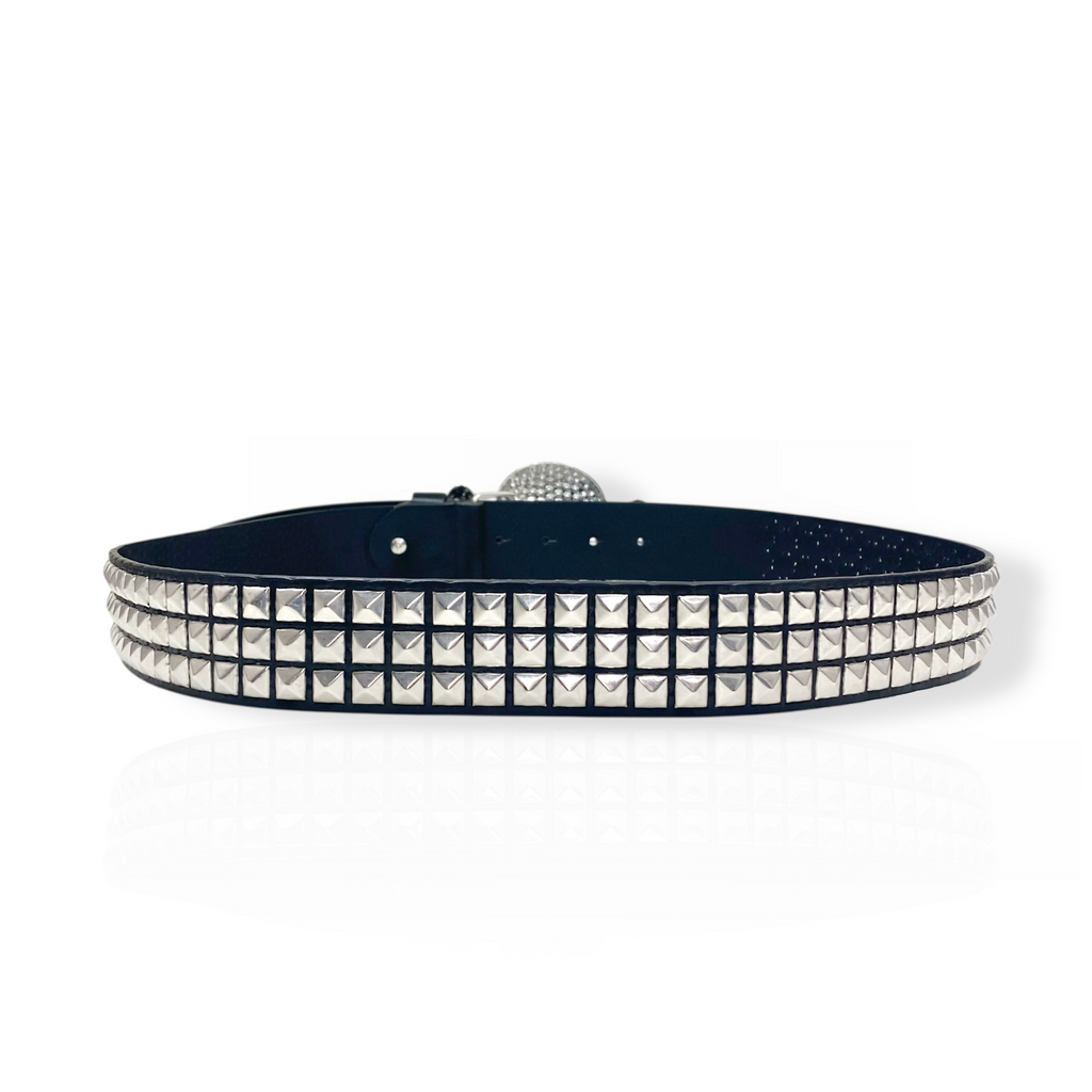 Skull Rhinestone Belt
