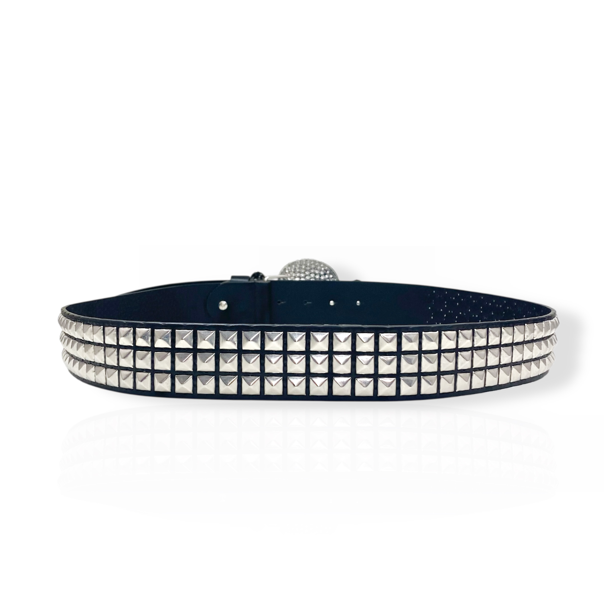 Skull Rhinestone Belt