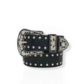 Engraved Stud Belt