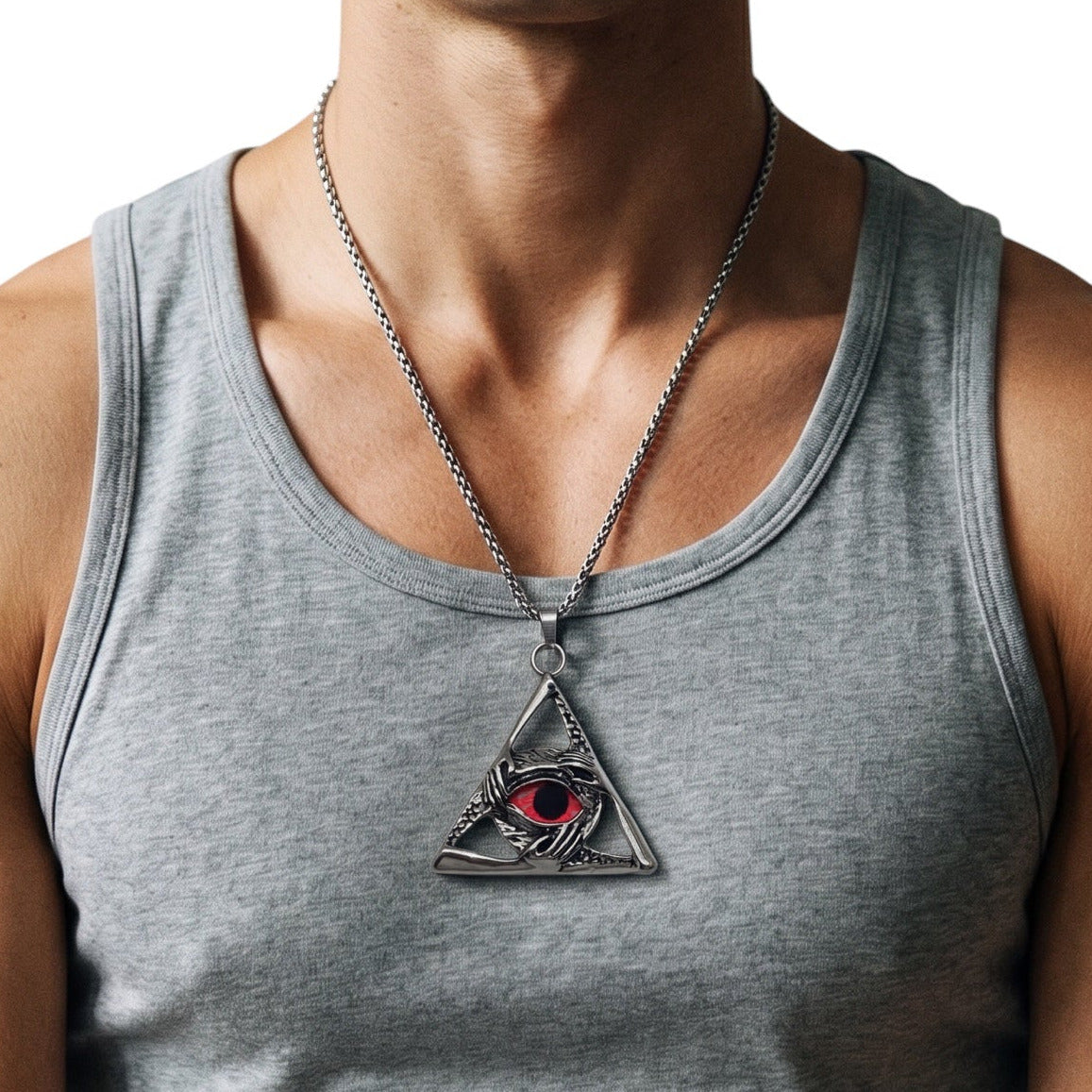 Crimson Eye Pendant