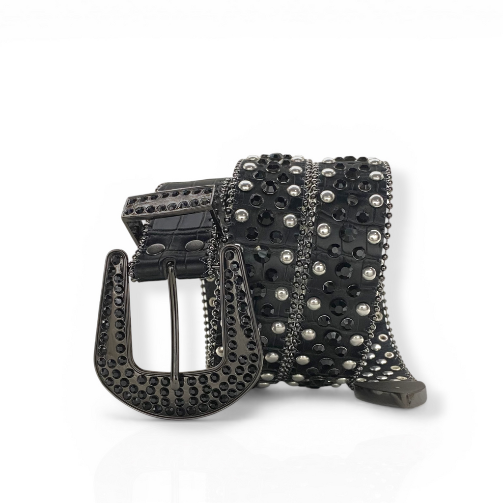 Blackout Studded Belt