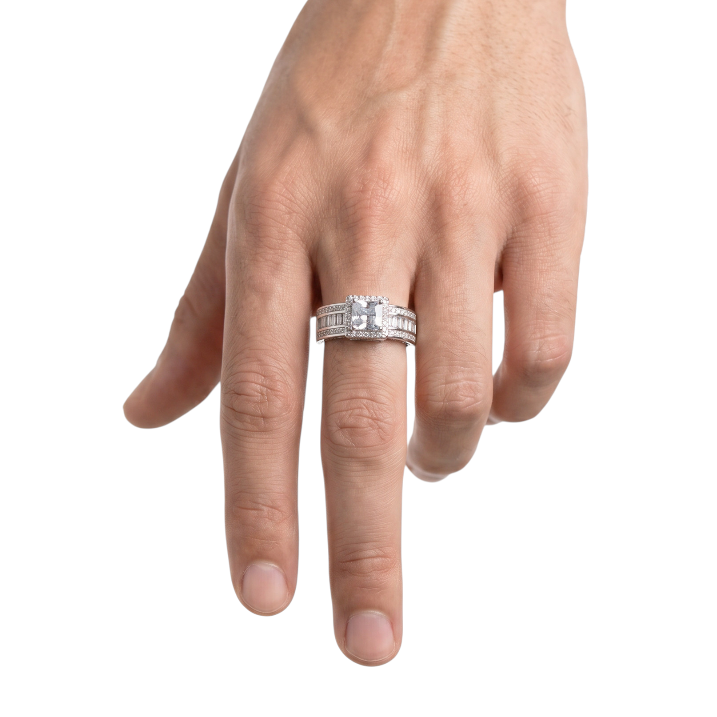 Frozen Crown Ring