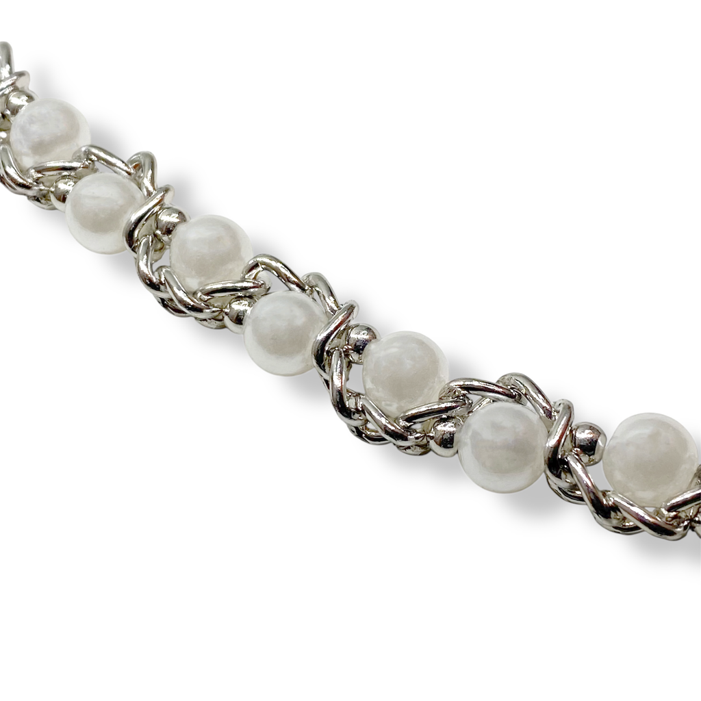 Chrome Pearl Chain