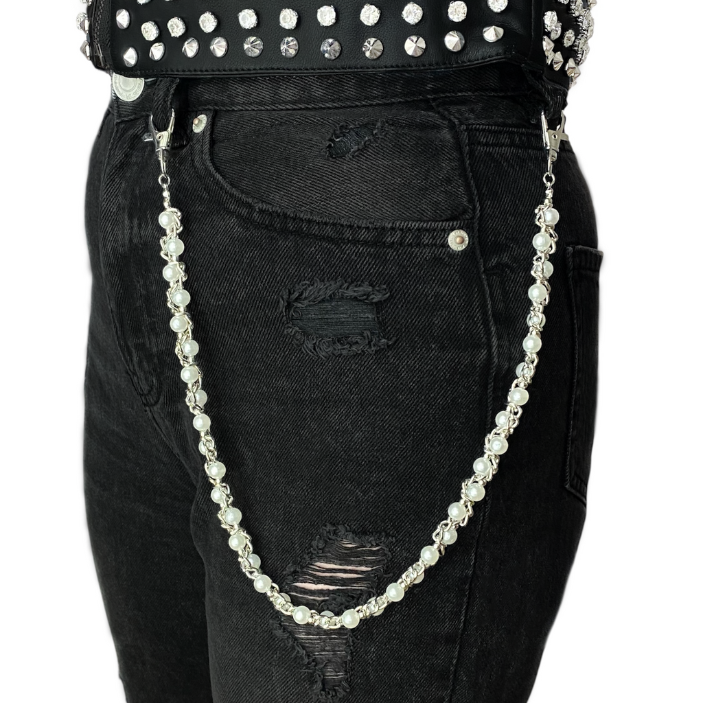 Chrome Pearl Chain