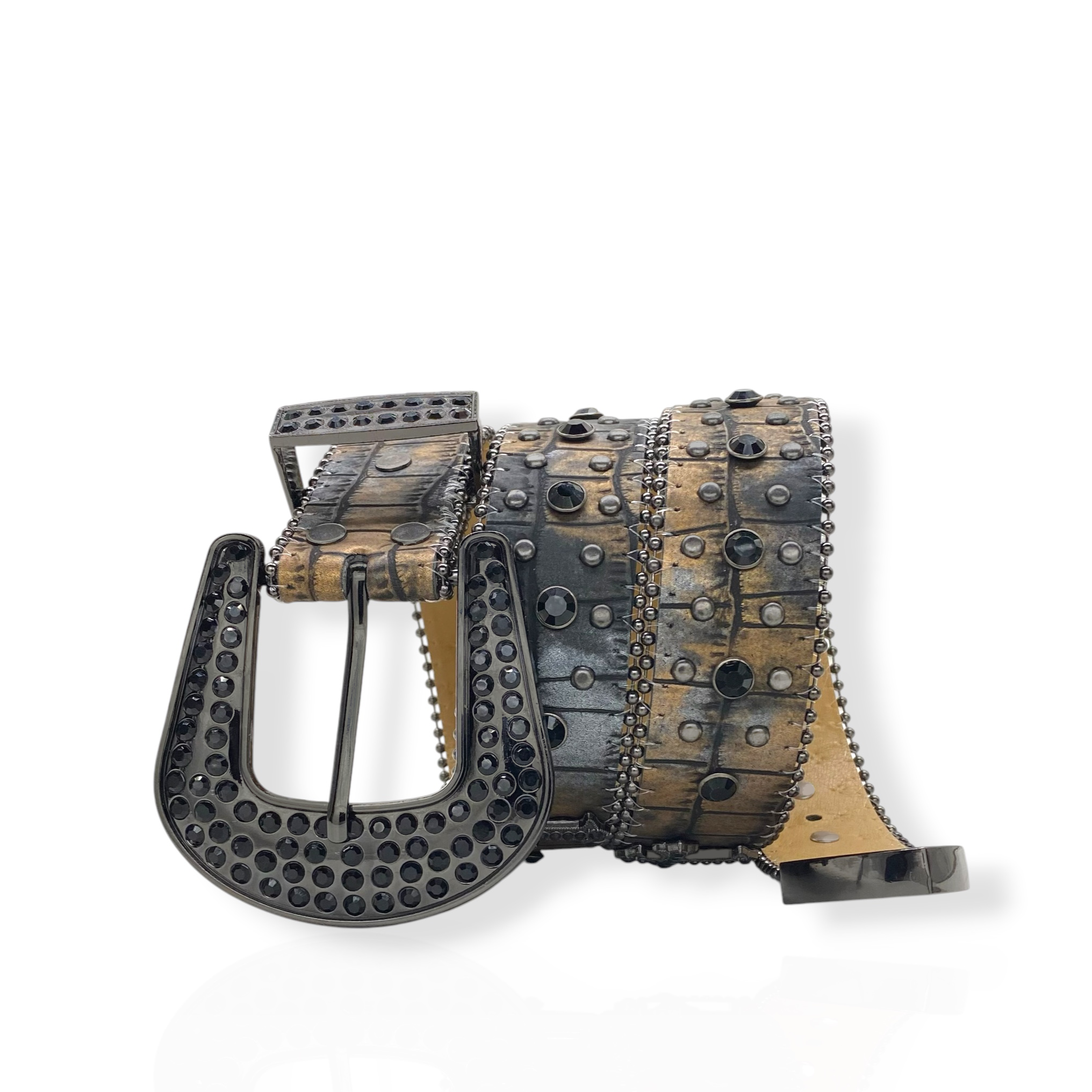 Croco Stud Belt I