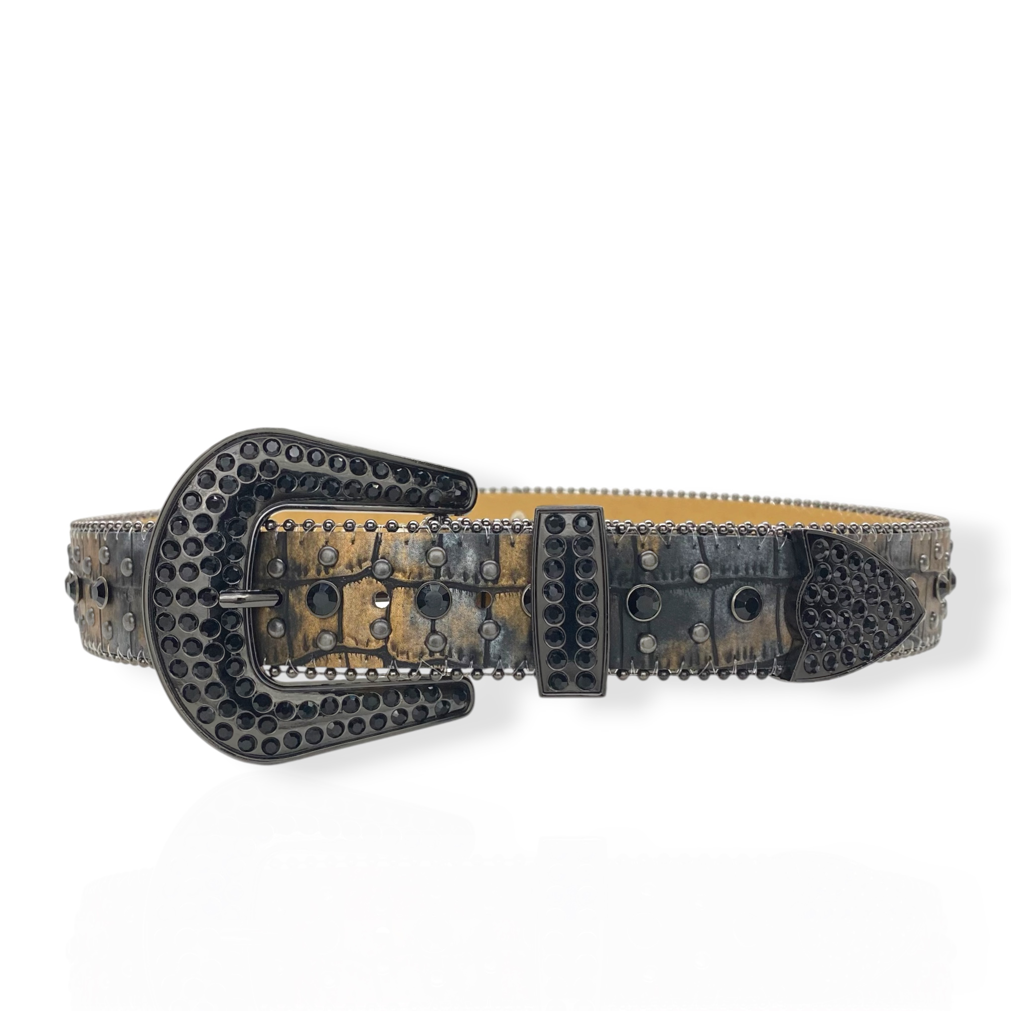 Croco Stud Belt I
