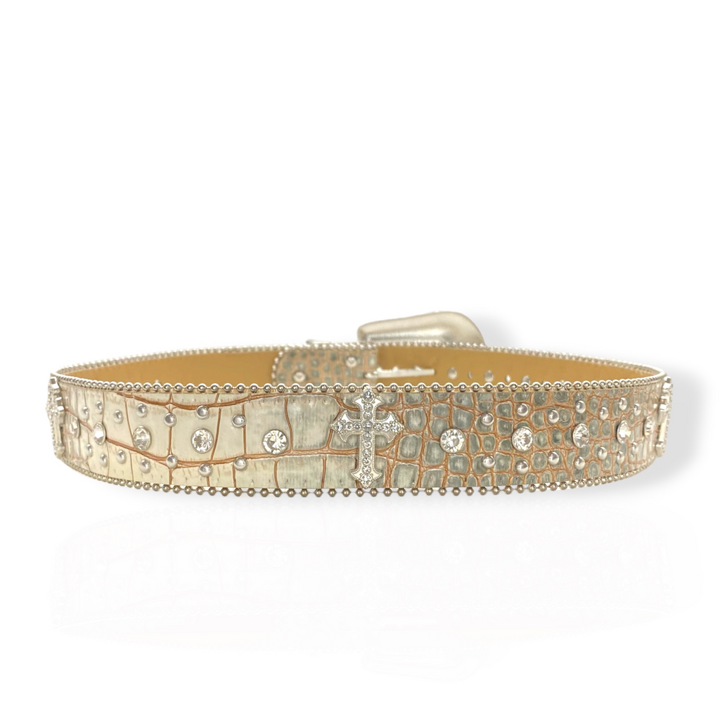 Croco Stud Belt IV
