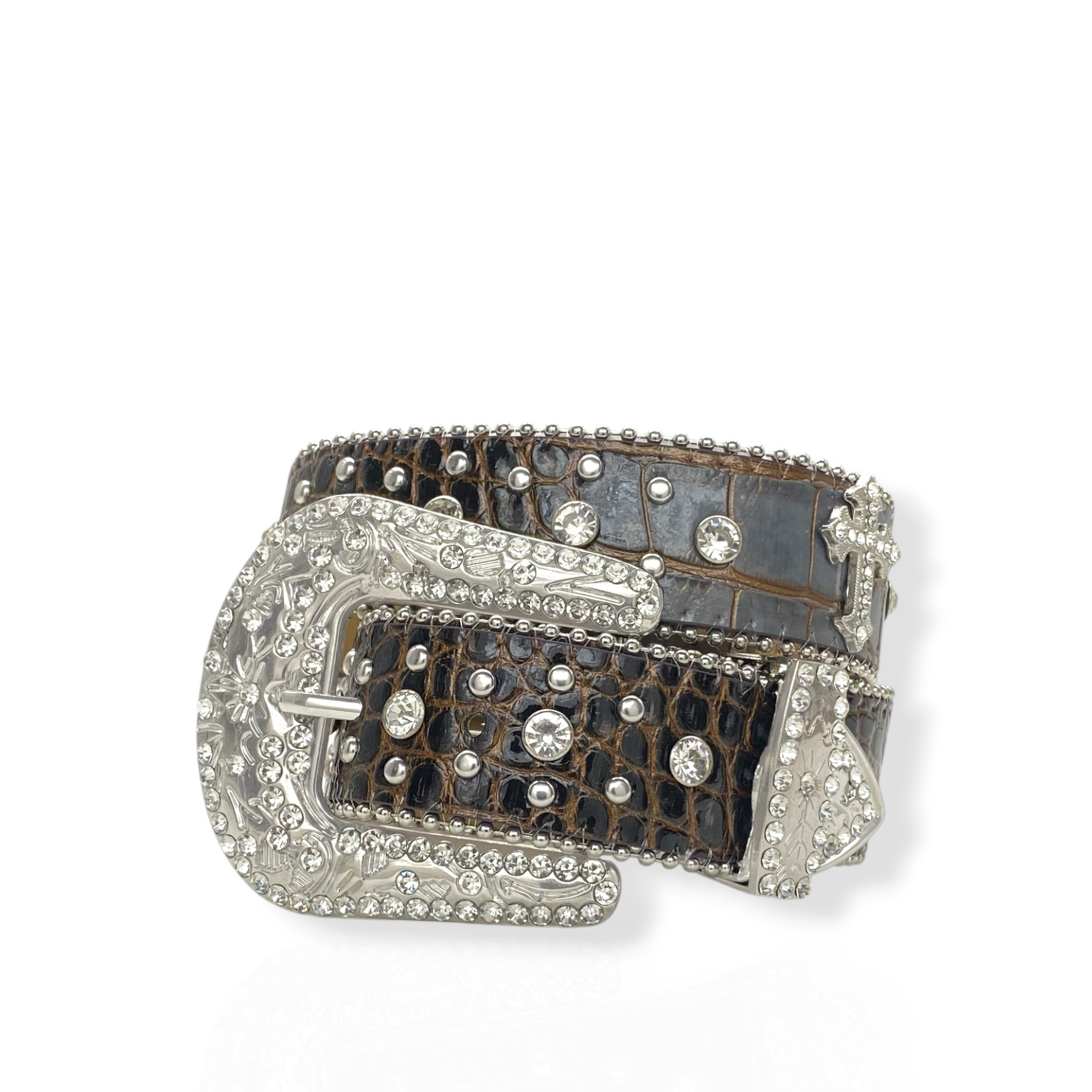 Croco Stud Belt III