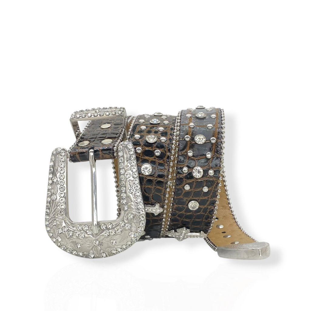 Croco Stud Belt III