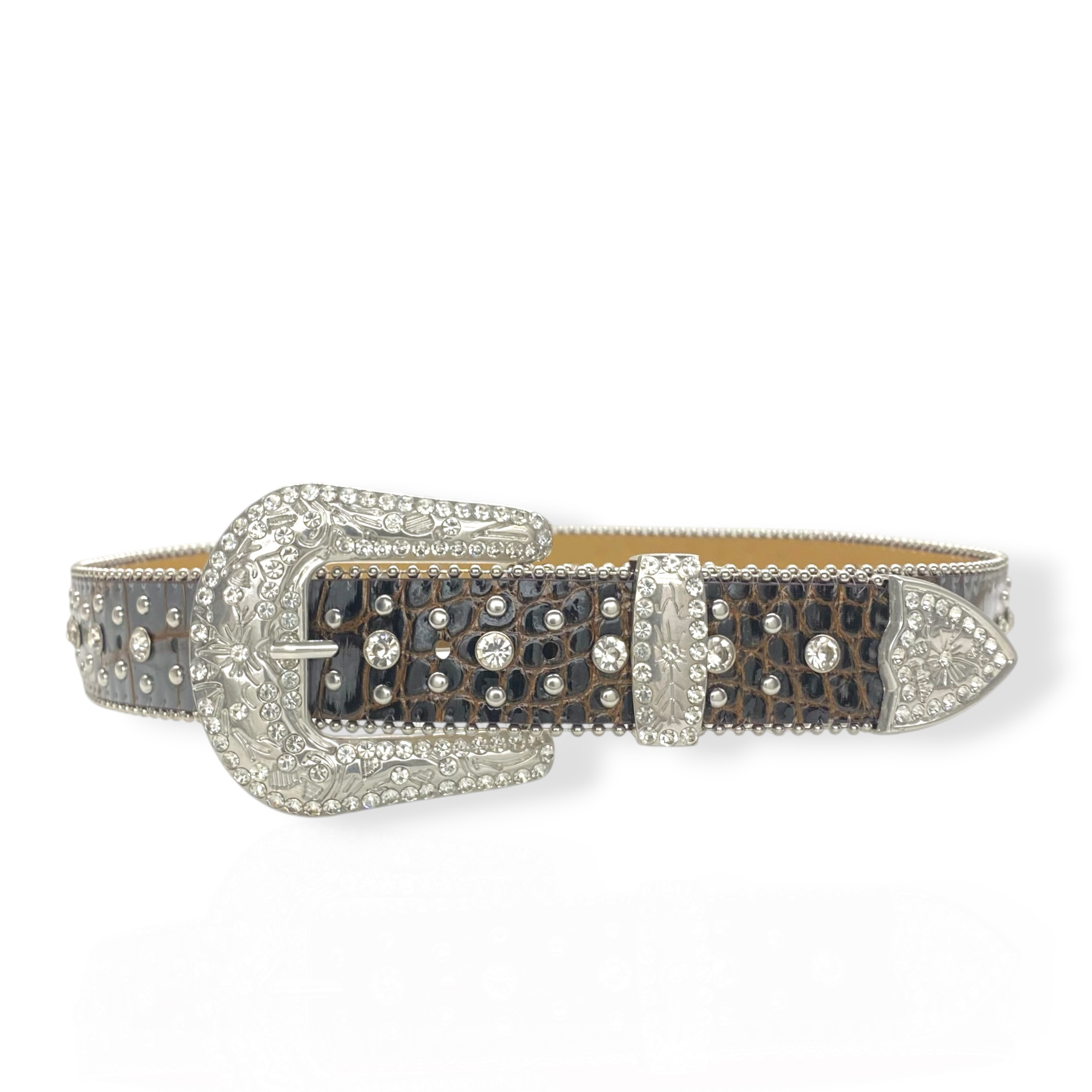 Croco Stud Belt III
