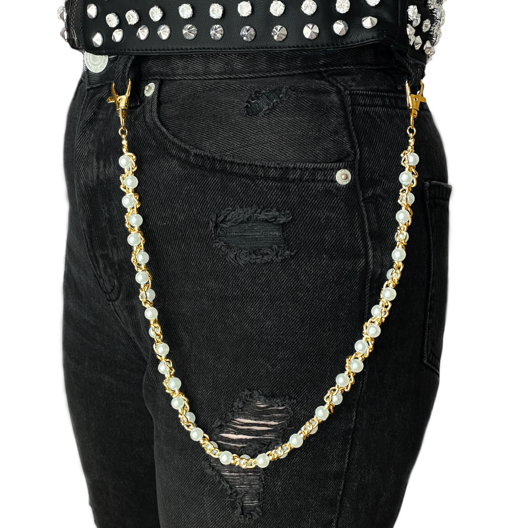 Golden Pearl Chain