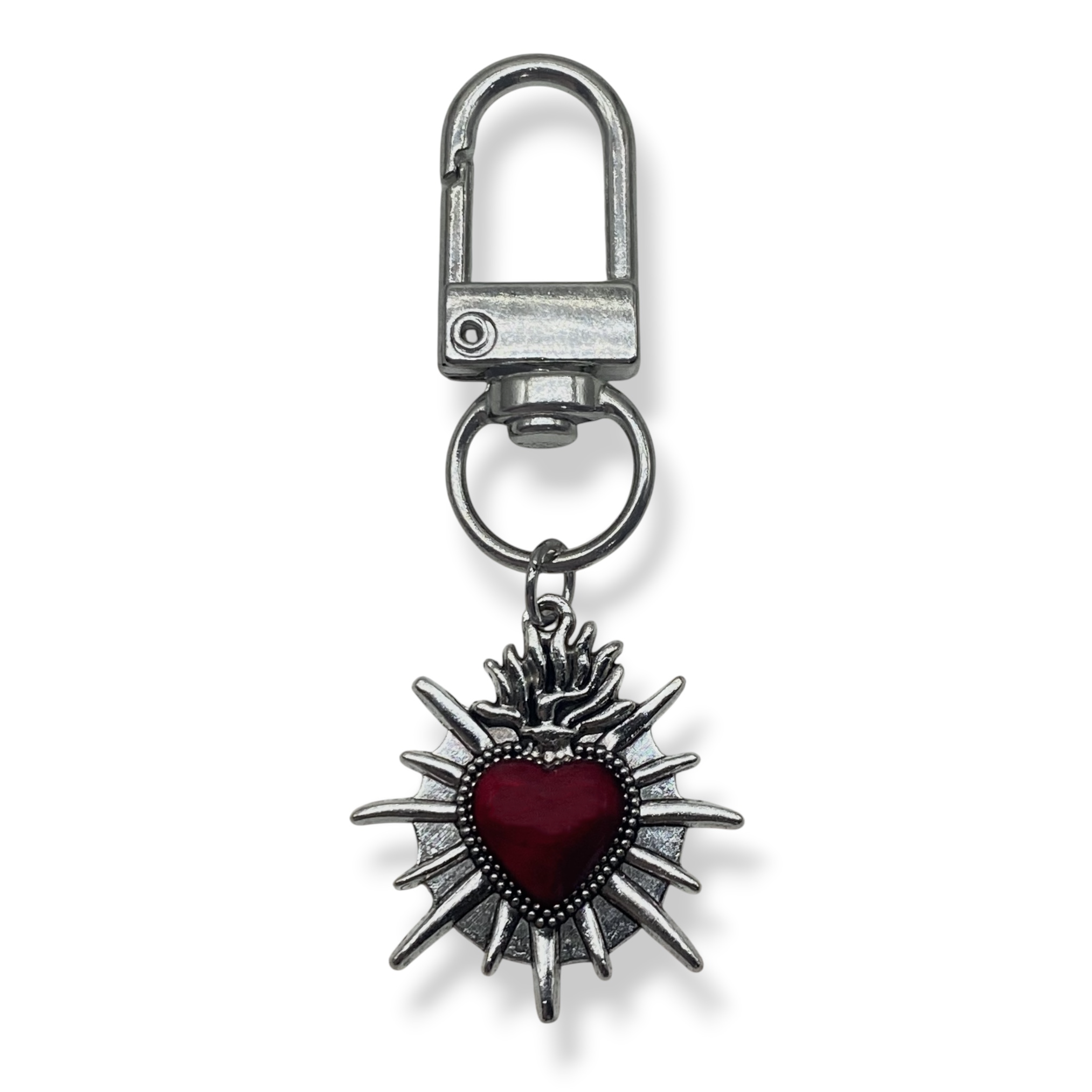 Radiant Heart Keychain