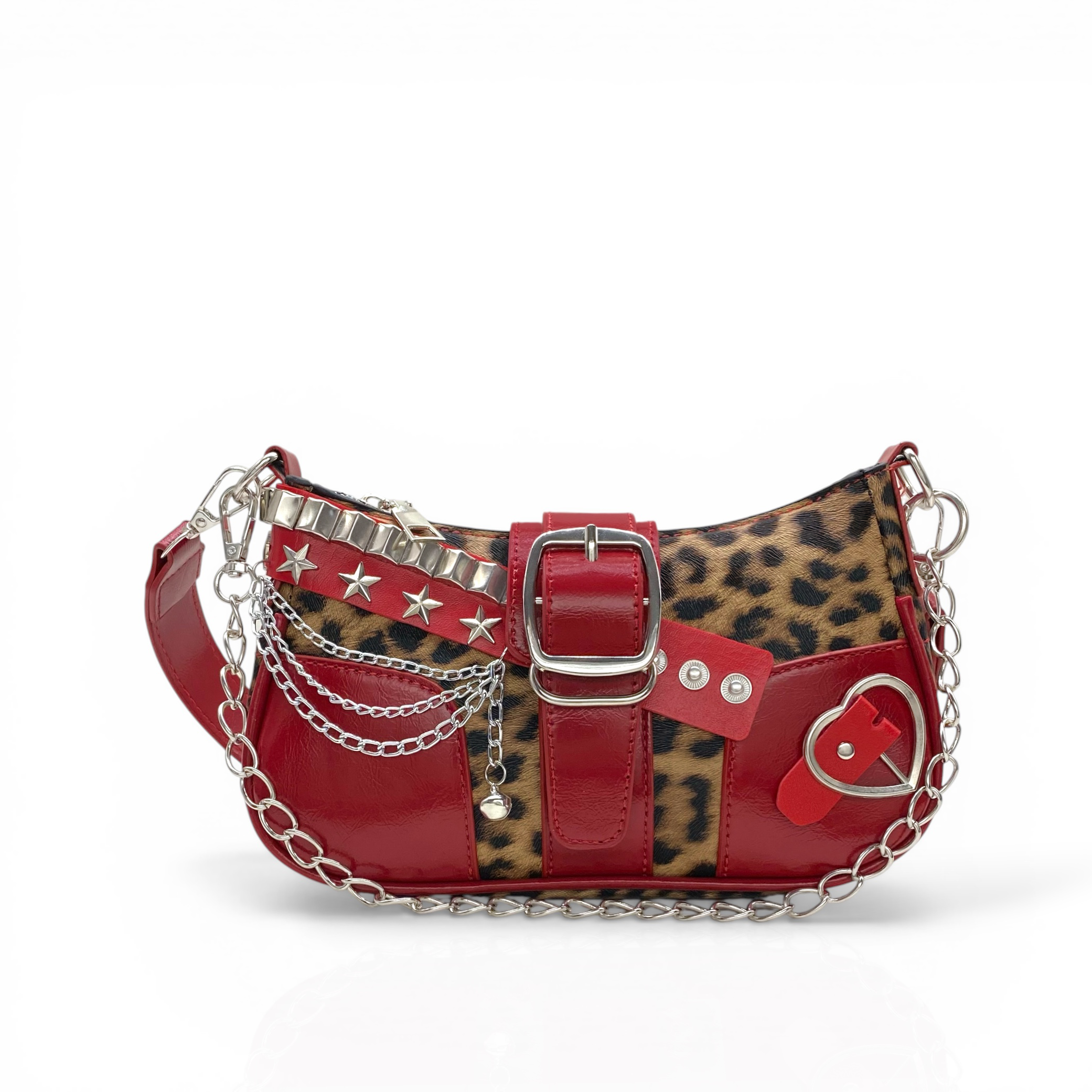 Leopard Chain Bag